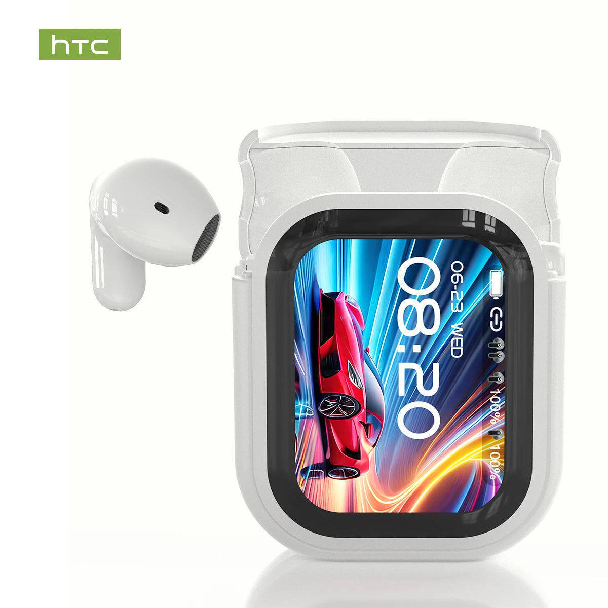 RDT Translator HTC NE20 New Bluetooth 6.0 Wireless Headphones Translation Earphones IPX4 Waterproof Rating Long Battery Life