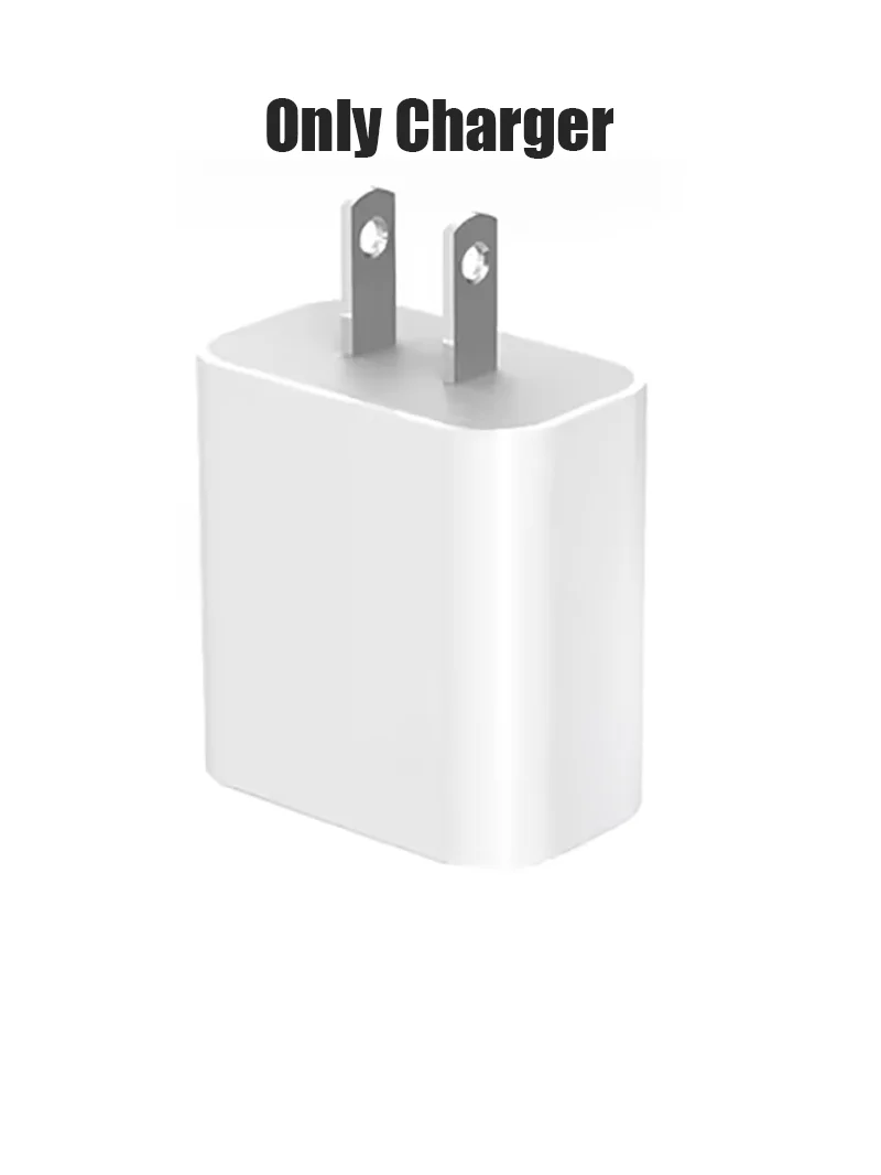 RDT 1-2 Sets 20W US PD Fast Charger For iPhone 14 13 12 11 Pro Max Plus XR