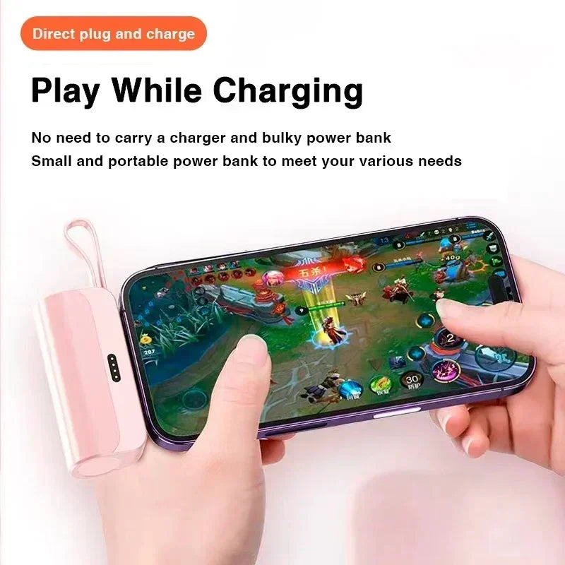RDT 10000mAh Mini Portable Charger for IPhone