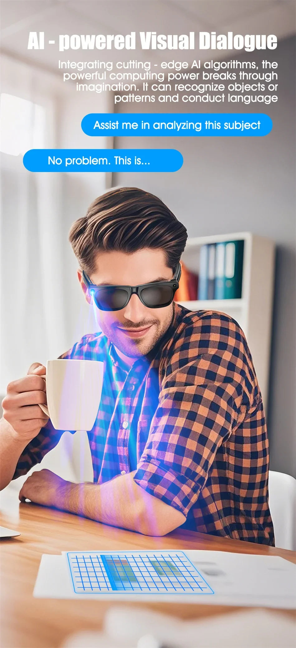 RDT 4K HD AI Control Smart Glasses 2025