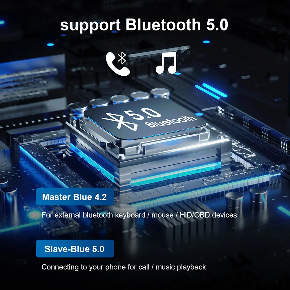 RDT Carplay AI Box Android 13 Wireless Android Auto Smart TV Box For Youtube Netflix