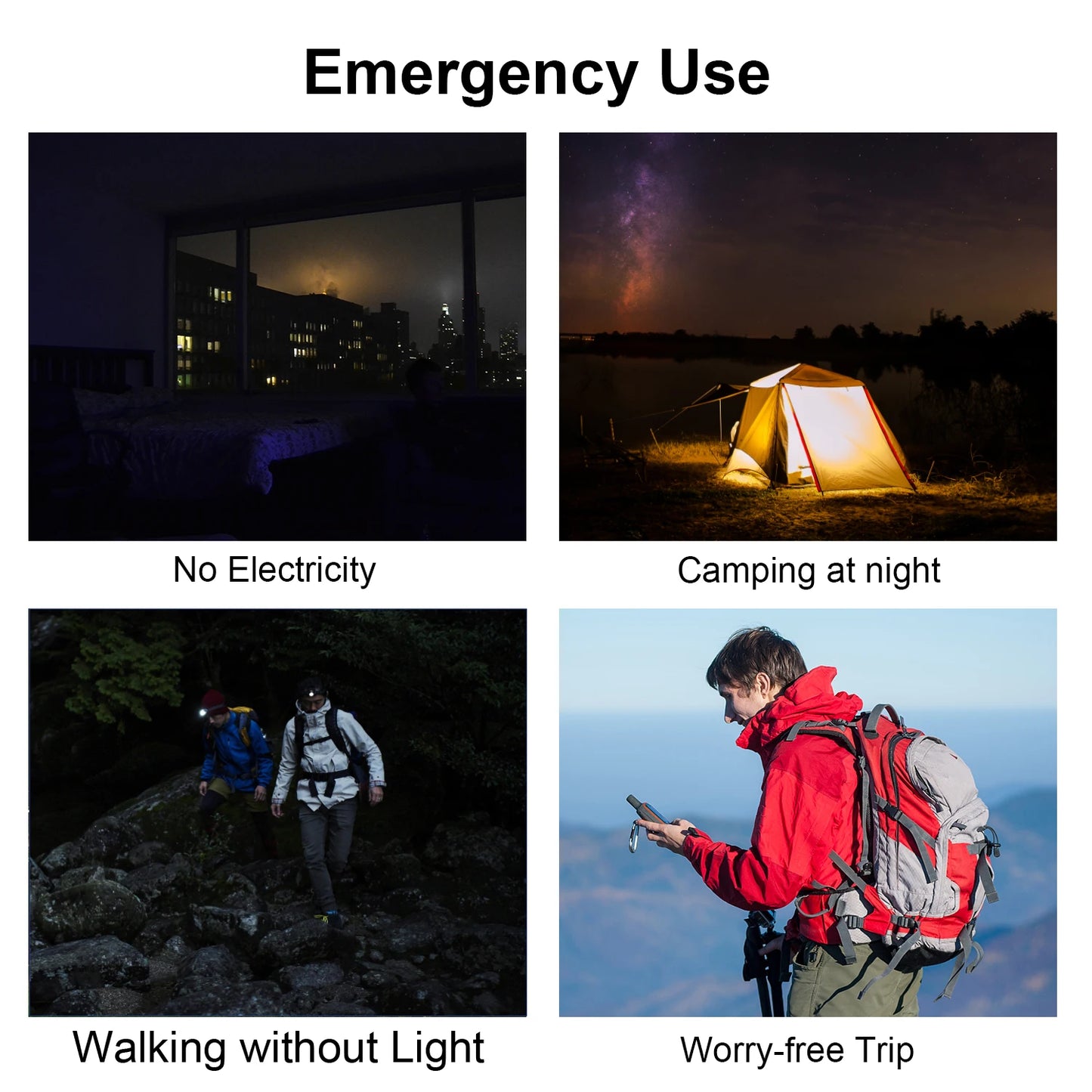 RDT Waterproof Outdoor Solar Power Bank 38800mAh Dual USB Travel Powerbanks For Camping