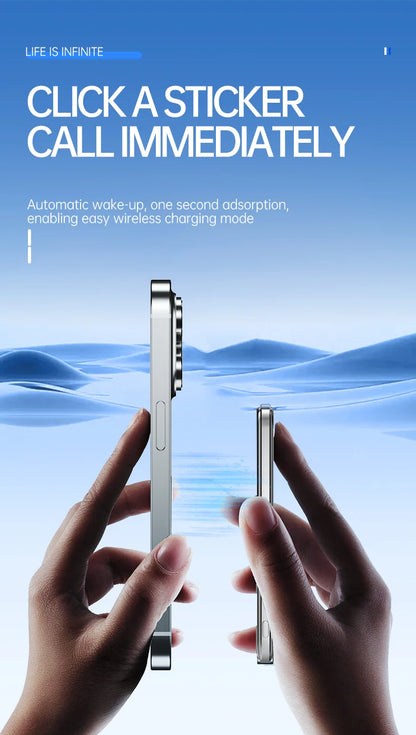 RDT Ultra Thin Power Bank for MagSafe, Fast Charging LED Display Portable Battery For iPhone Samsung Phone Airpods