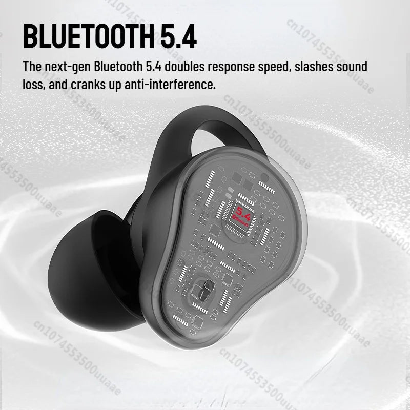 RDT Monster N-Lite 210 Mini Invisible Sports Earphones in-Ear Deep Bass Bluetooth 5.4 Waterproof Wireless Earbuds