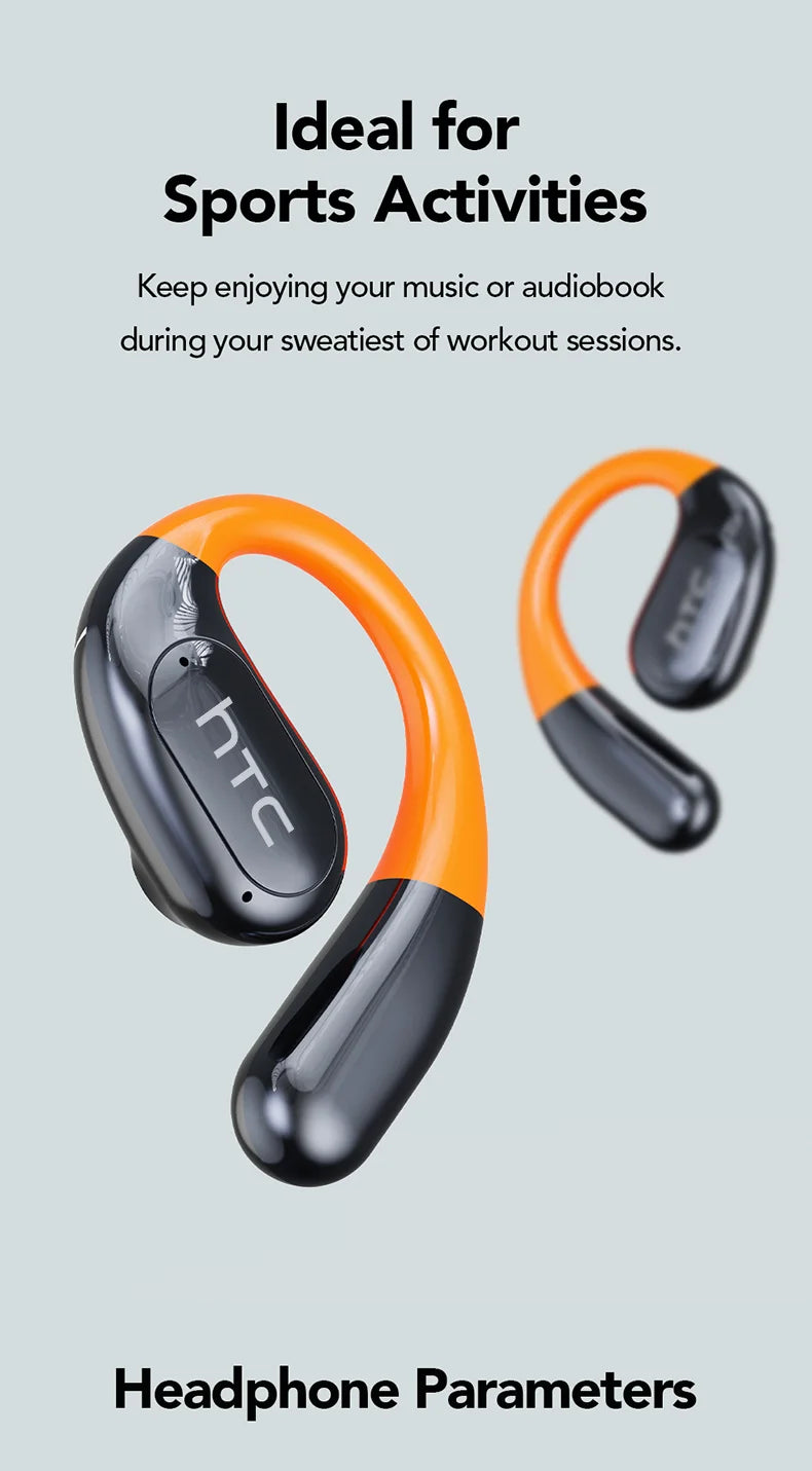 RDT Wireless Headphones AI Translator Earbuds Sports Bluetooth