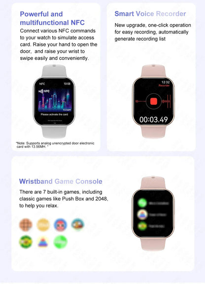 RDT 2025 New Original DT Watch10 Mini 4GB Memory  HD Music 3D Surround Bluetooth Call Waterproof Smart Watch