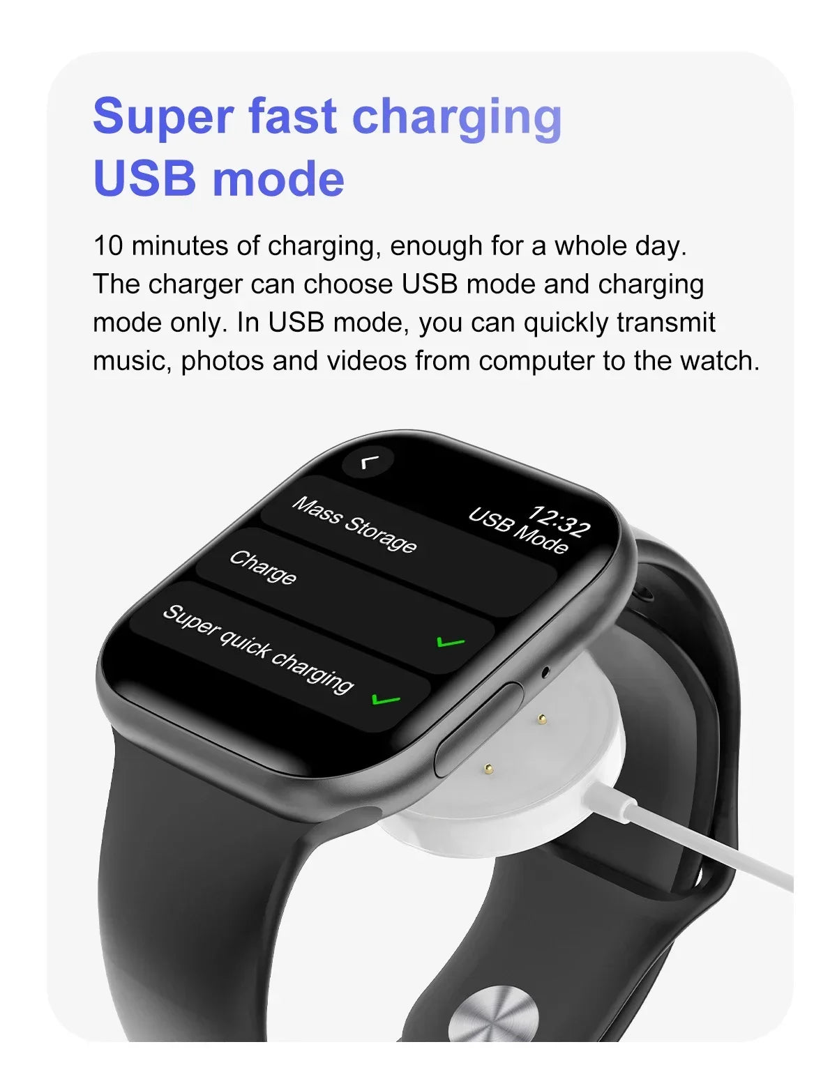 RDT 2025 New Original DT Watch10 Mini 4GB Memory  HD Music 3D Surround Bluetooth Call Waterproof Smart Watch