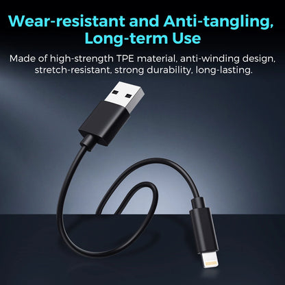RDT U1-U4 Data Cables Fast Charging USB C to Lightning Type-C to C Cable for All Devices Smart Chip Protection