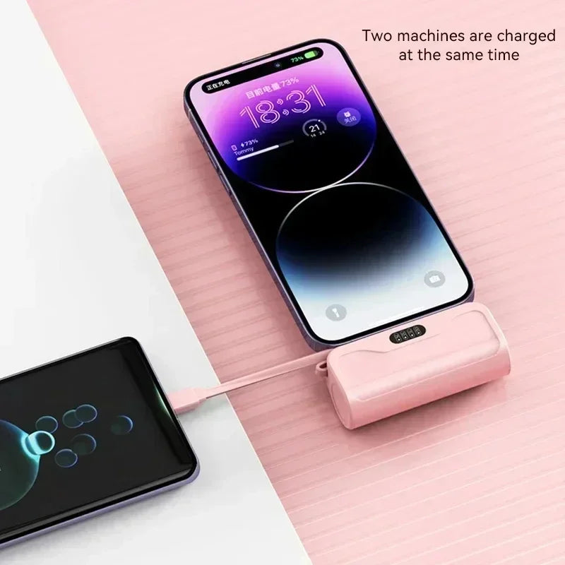 RDT 10000mAh Mini Portable Charger  for IPhone