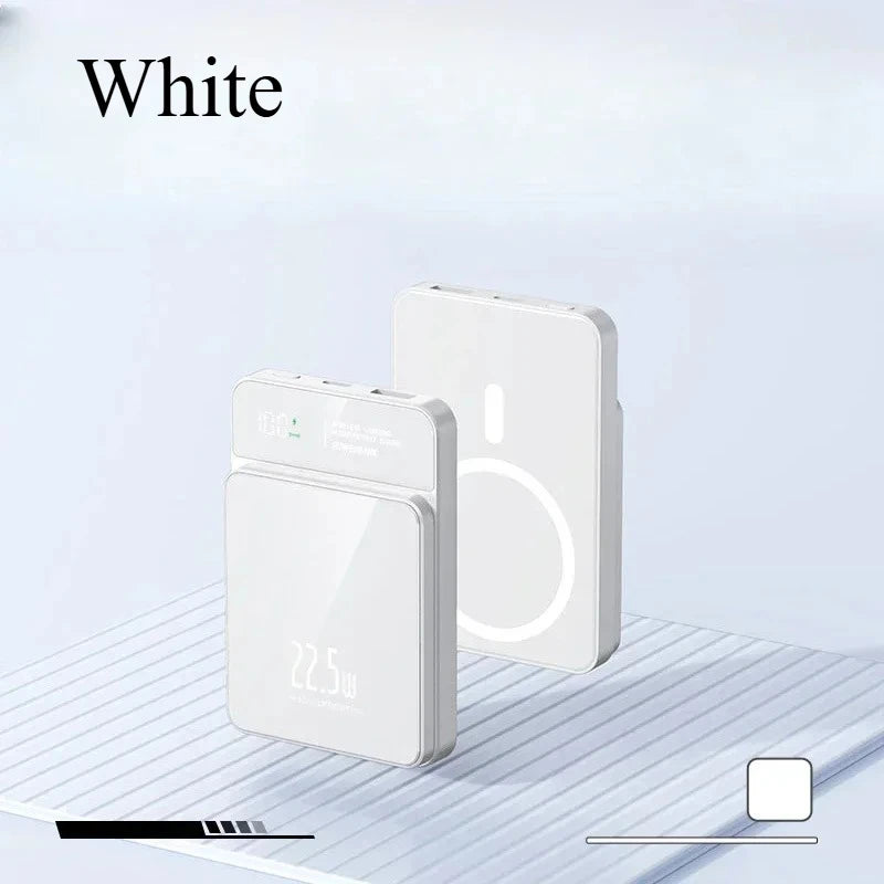 RDT 20000mAh 22.5W Ultra-thin Magnetic Wireless Small Portable Power Bank