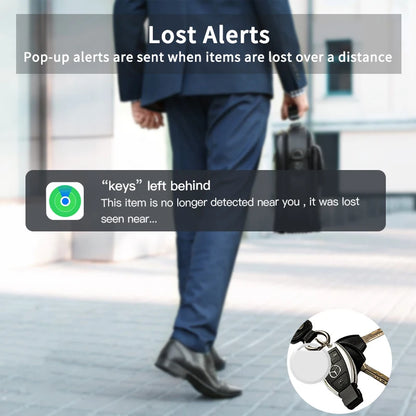 RDT Security Bluetooth GPS Tag Based on iphone Find My app Anti-lose Tracker Sound