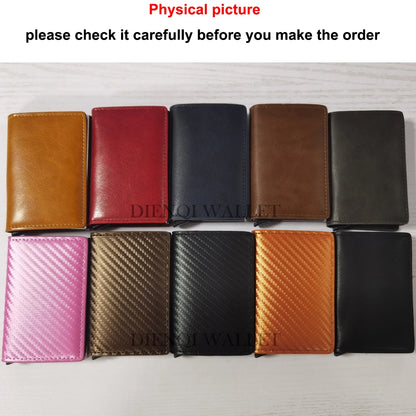 RDT Anti Thief Credit Card Holder Smart Minimalist Wallet
