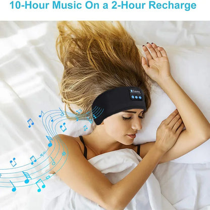 RDT Bluetooth Earphones Sports Sleeping Headband Elastic Wireless
