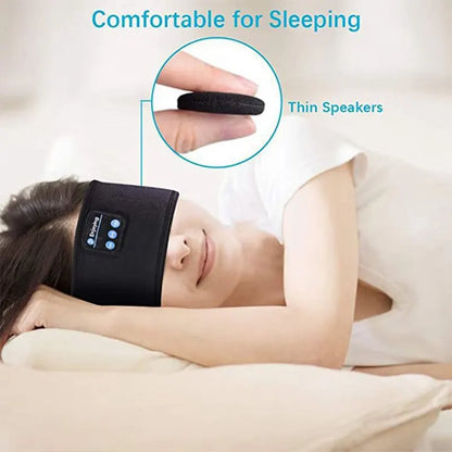 RDT Bluetooth Earphones Sports Sleeping Headband Elastic Wireless