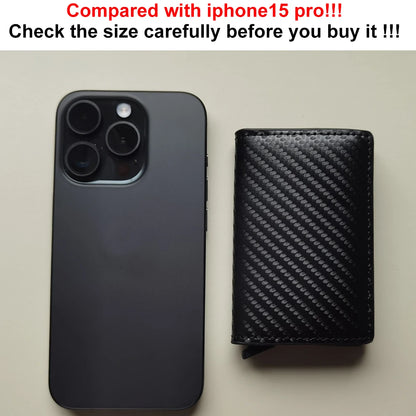 RDT Anti Thief Credit Card Holder Smart Minimalist Wallet