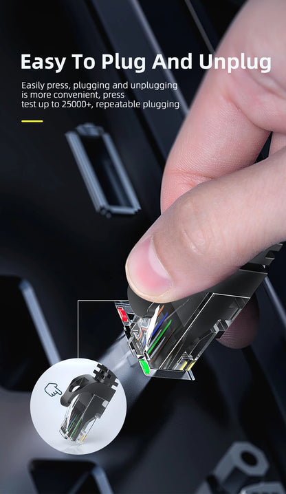 RDT Ethernet Cable Cat6 Lan Cable UTP CAT 6 RJ 45 Network Cable 5m/10m/15m Patch Cord for Laptop Router RJ45 Network Cable