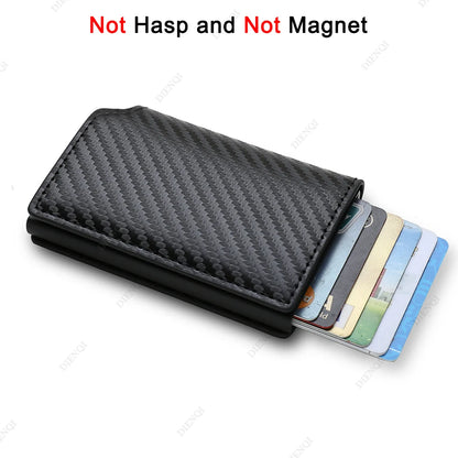 RDT Anti Thief Credit Card Holder Smart Minimalist Wallet