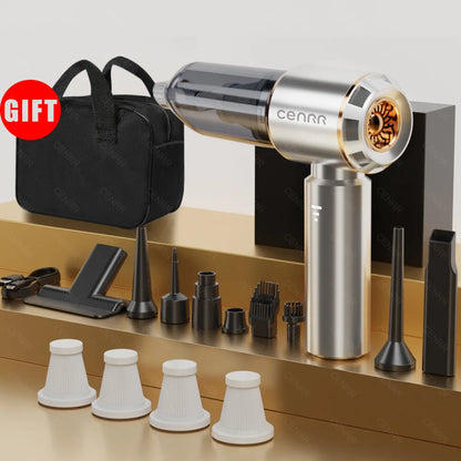 RDT Mini Car Powerful Wireless Vacuum Cleaner