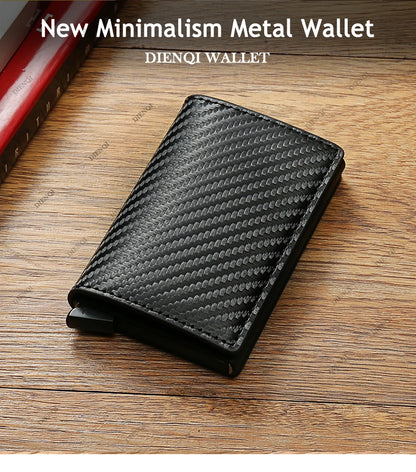 RDT Anti Thief Credit Card Holder Smart Minimalist Wallet