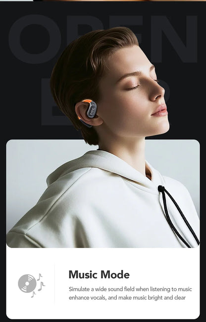 RDT Wireless Headphones AI Translator Earbuds Sports Bluetooth