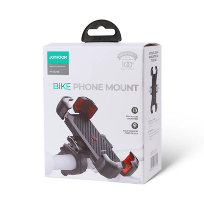 RDT Joyroom Bike Phone Holder 360° View Universal Bicycle Phone Holder for 4.7-7 inch Mobile Phone Stand Shockproof Bracket GPS Clip
