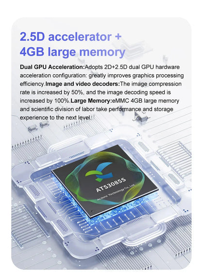 RDT 2025 New Original DT Watch10 Mini 4GB Memory  HD Music 3D Surround Bluetooth Call Waterproof Smart Watch