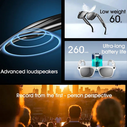 RDT 4K HD AI Control Smart Glasses 2025