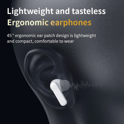 RDT New Full Touch Screen Headphones ANC Bluetooth 5.4 Noise Cancelling Earphones HiFi Stereo Wireless In-Ear ENC Earbuds With Mic