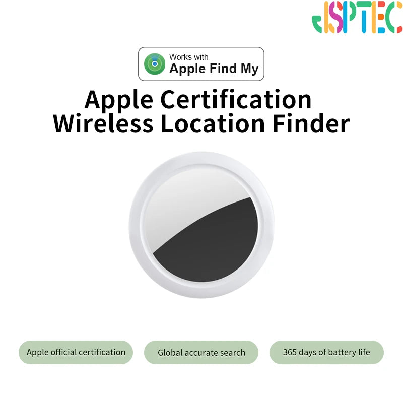 RDT Security Bluetooth GPS Tag Based on iphone Find My app Anti-lose Tracker Sound