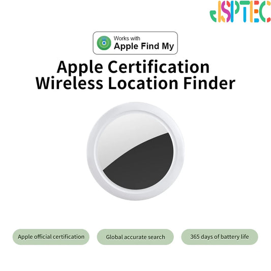 RDT Security Bluetooth GPS Tag Based on iphone Find My app Anti-lose Tracker Sound