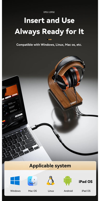 RDT Lightning Charger to 3.5mm jack Audio Adapter Headphone