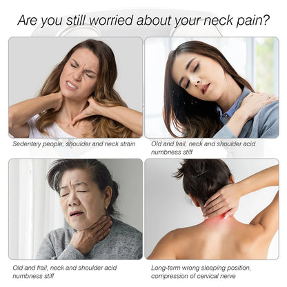 RDT Neck Massage Machine 4 Head And Neck Protection Heating Machines Breathing