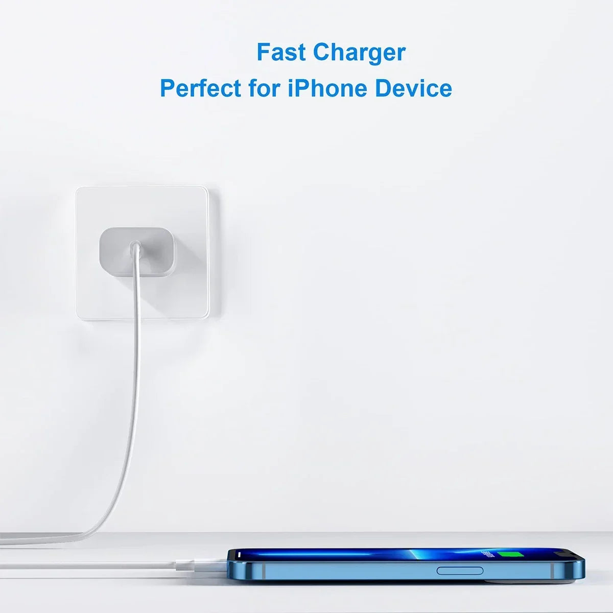 RDT 1-2 Sets 20W US PD Fast Charger For iPhone 14 13 12 11 Pro Max Plus XR