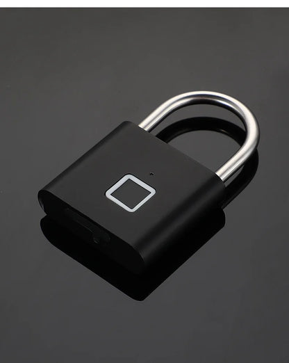 RDT Quality Waterproof Fingerprint Lock Keyless Anti-Theft Smart Lock Fingerprint Padlock Zinc Alloy Safety Electronic Door Locks