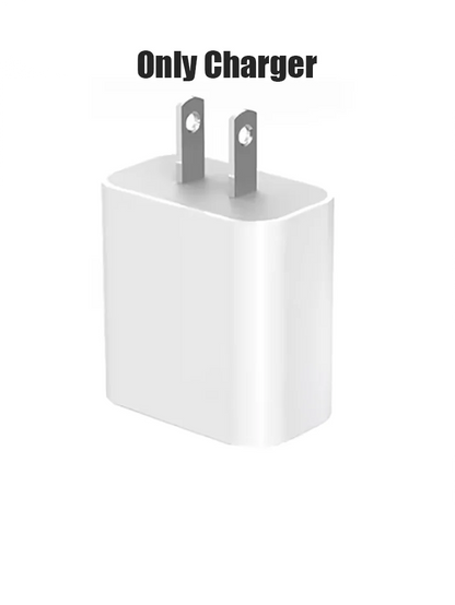 RDT 1-2 Sets 20W US PD Fast Charger For iPhone 14 13 12 11 Pro Max Plus XR