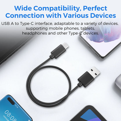 RDT U1-U4 Data Cables Fast Charging USB C to Lightning Type-C to C Cable for All Devices Smart Chip Protection