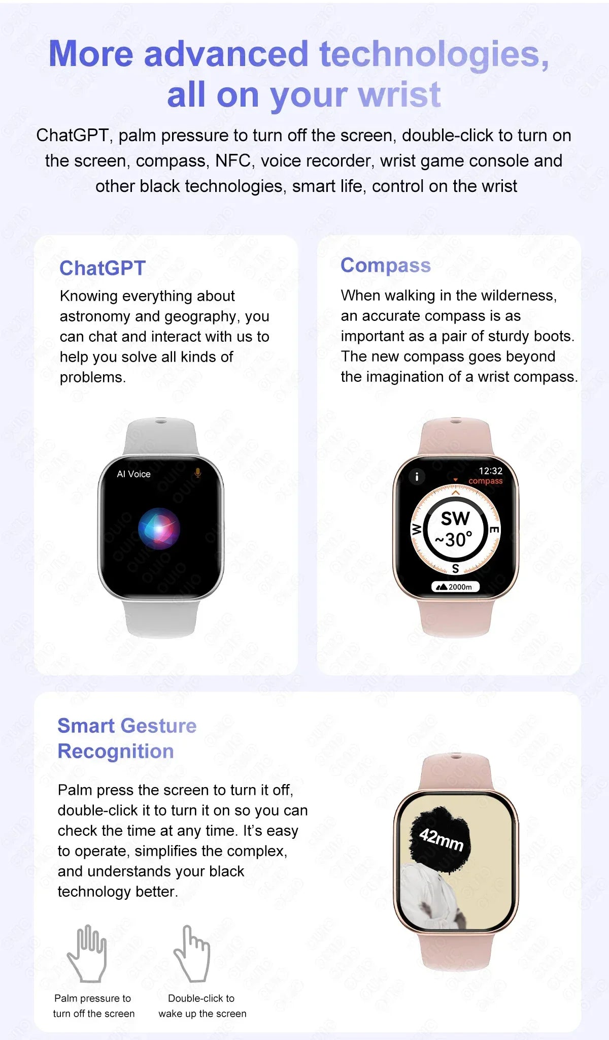 RDT 2025 New Original DT Watch10 Mini 4GB Memory  HD Music 3D Surround Bluetooth Call Waterproof Smart Watch