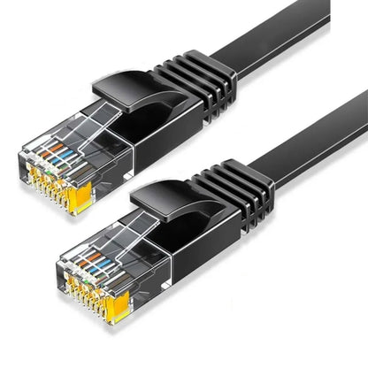 RDT long CAT 8 Flat Network Internet Cable 40Gbps LAN Cable Patch Cord for Modem Router Gaming PC PS4/5/6 Xbox