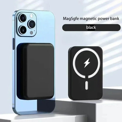 RDT New 50000mAh Magnetic Wireless Power Bank External Portable Battery Pack for iPhone 12 13 14 15 Series Original 1:1