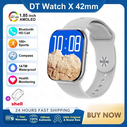 RDT 2025 New Original DT Watch10 Mini 4GB Memory  HD Music 3D Surround Bluetooth Call Waterproof Smart Watch