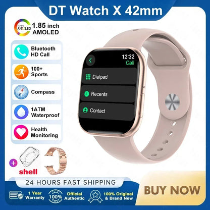 RDT 2025 New Original DT Watch10 Mini 4GB Memory  HD Music 3D Surround Bluetooth Call Waterproof Smart Watch
