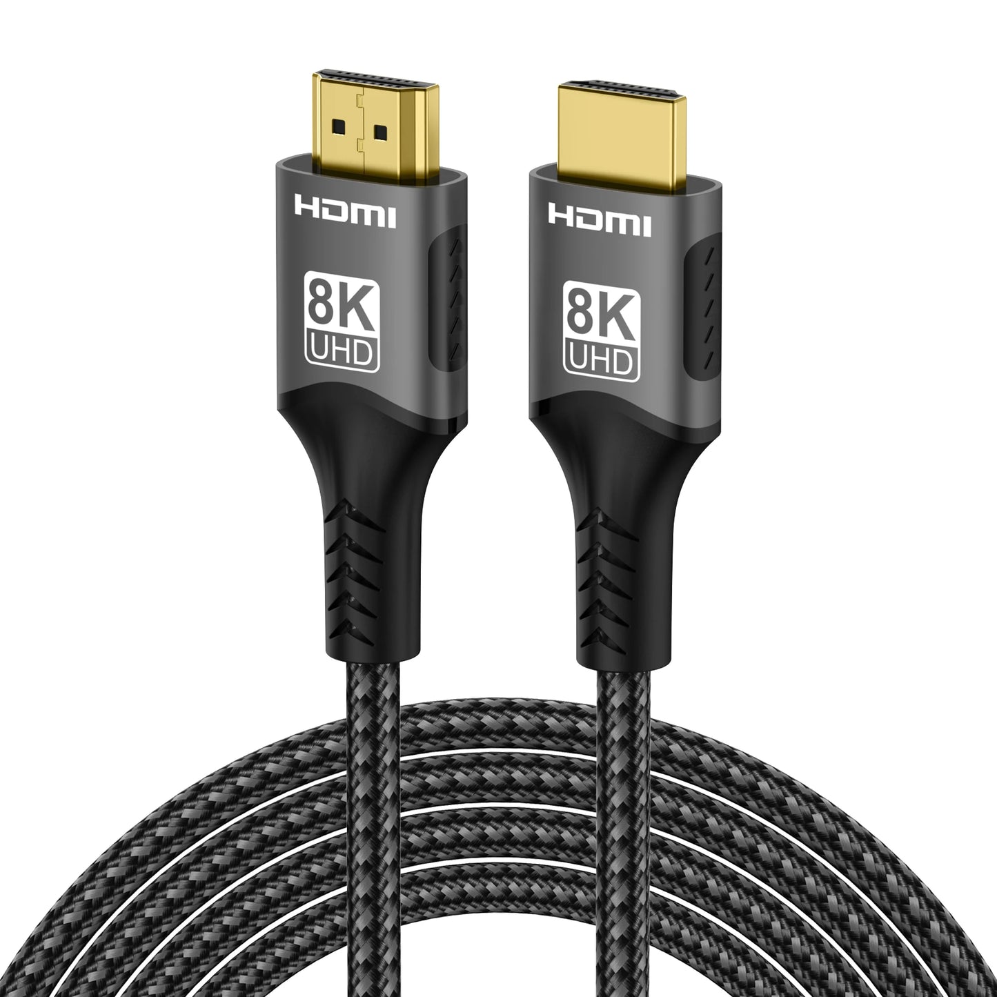RDT 8K HDMI Cable 2.1 48Gbps  High Speed HDMI Braided Cord HDR 10 for Compatible Laptop/PS5