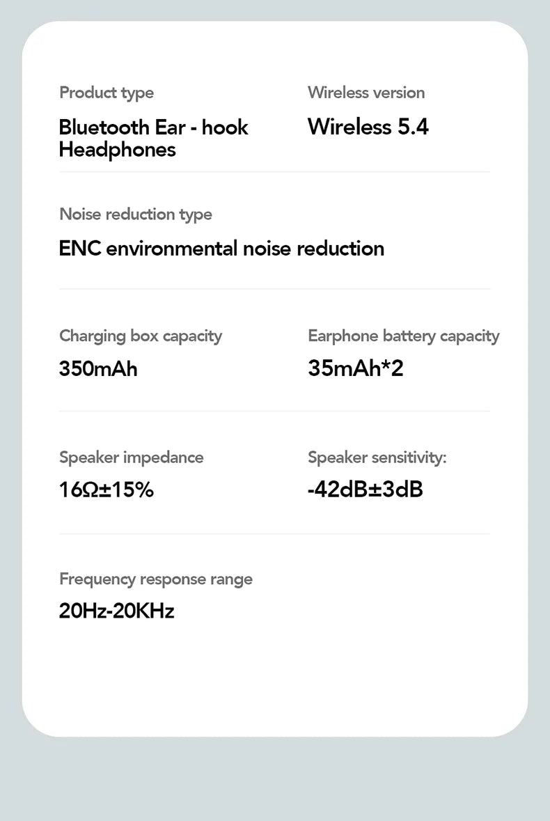 RDT Wireless Headphones AI Translator Earbuds Sports Bluetooth