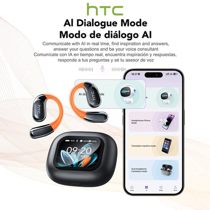 RDT Wireless Headphones AI Translator Earbuds Sports Bluetooth