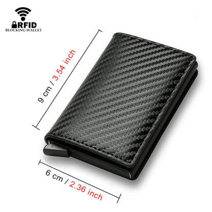 RDT Anti Thief Credit Card Holder Smart Minimalist Wallet