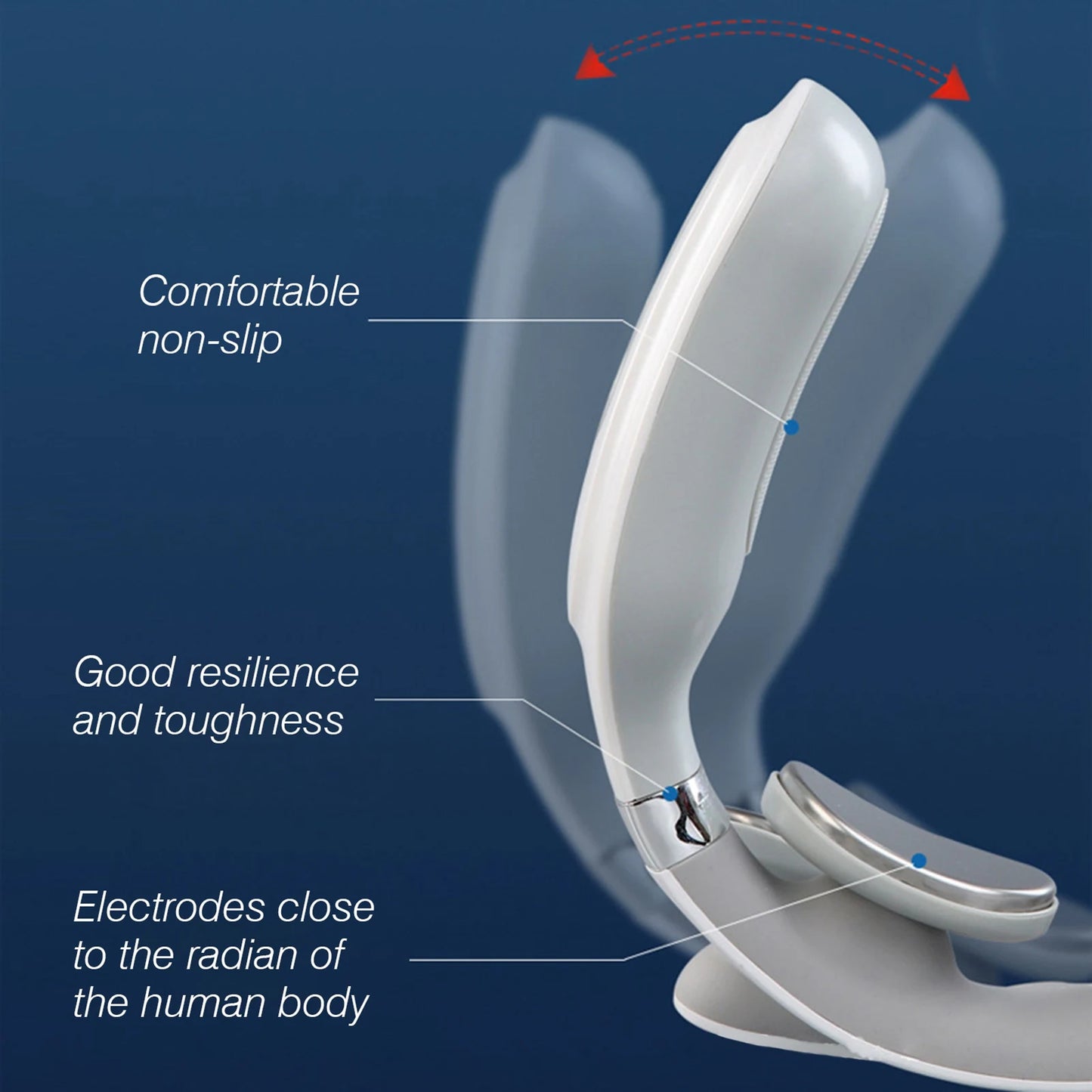 RDT Neck Massage Machine 4 Head And Neck Protection Heating Machines Breathing