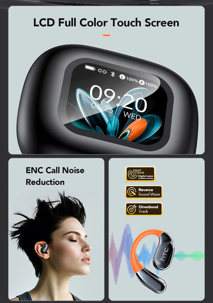 RDT Wireless Headphones AI Translator Earbuds Sports Bluetooth
