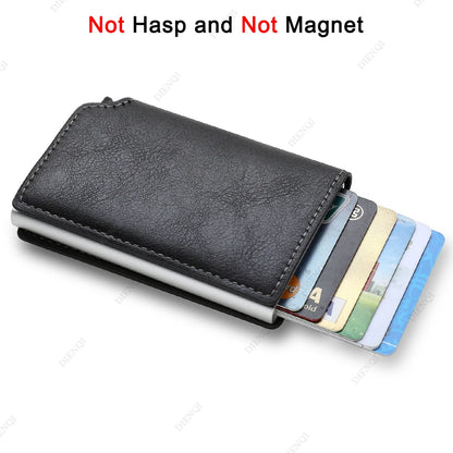 RDT Anti Thief Credit Card Holder Smart Minimalist Wallet