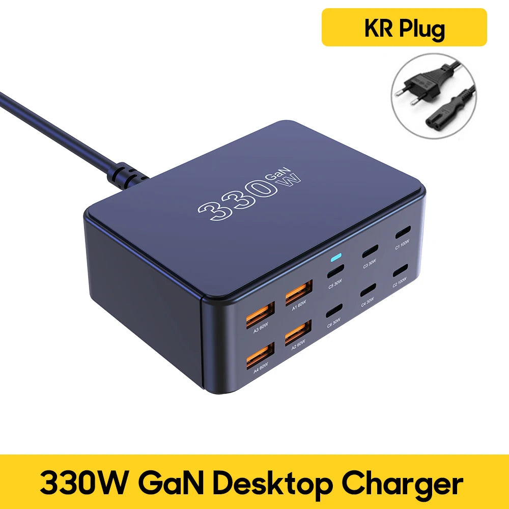RDT 800W USB C Charger Multiport Fast Charging Station for iPhone 15 16