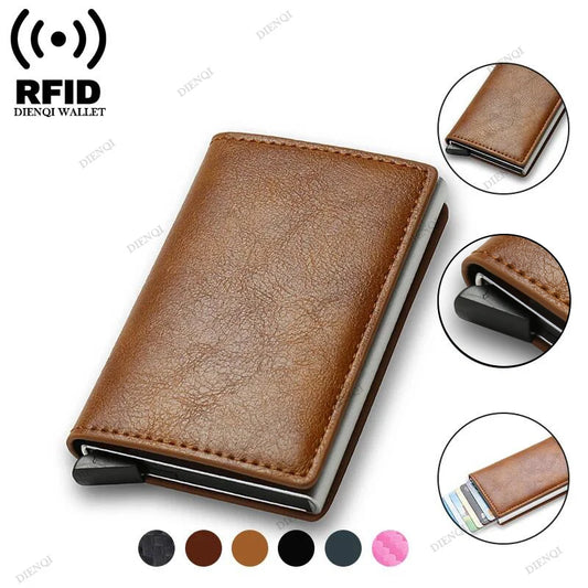 RDT Anti Thief Credit Card Holder Smart Minimalist Wallet